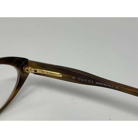 Gucci Eyeglasses Frame GG 2559 / STRASS 517 5T7 52 [] 15 Gold Logo Rhinestones - Picture 6 of 12